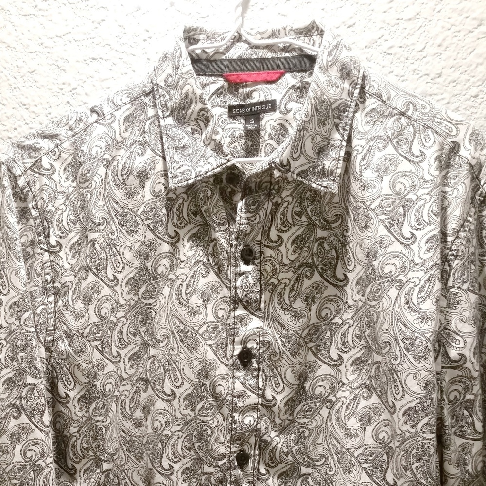 Sons of Intrigue Mens Button Down Shirt